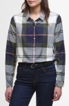Barbour Mooreland Plaid Cotton Button-up Shirt In Gray