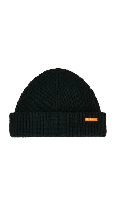 Barbour Mosely Beanie In Brown