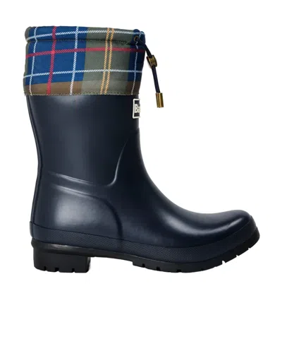 Barbour Mowbray Mid Mid-height Waterproof Wellies In Black