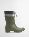 Barbour Mowbray Mid Welly In Green