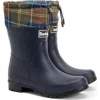 Barbour Mowbray Wellington Boot In Blue