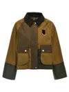 Barbour Long Sleeve Casual Jacket In Multicolor