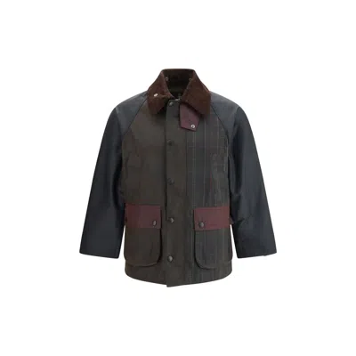 BARBOUR MULTICOLOR COTTON SHELL JACKET