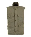 Barbour Multi-pocket Gilet Jacket In Green