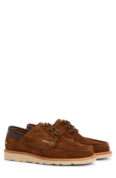 Barbour Murtun Lugged Lace-up Shoe In Brown