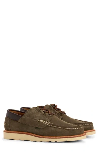 Barbour Murtun Contrast-stitch Loafers In Multi