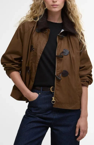 BARBOUR BARBOUR MYRA WATER REPELLENT WAXED COTTON JACKET