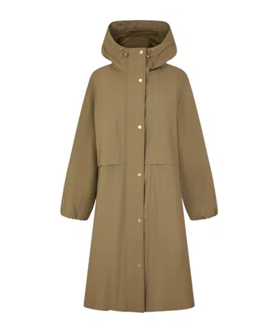 Barbour Naboo Waterproof Jacket In Green