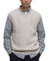 BARBOUR NAVAR REGULAR FIT KNIT VEST