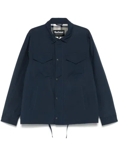 BARBOUR NAVY BLUE CAMBER JACKET
