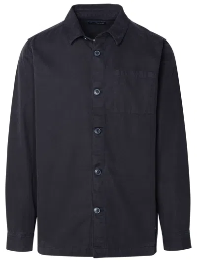 Barbour Single Pocket Shirt In Navy