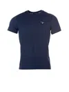 Barbour -  Tartan Sports T-shirt Mts0670ny31 In Blue