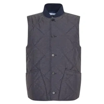 Barbour Tarn Liddesdale Quilted Vest In Blue