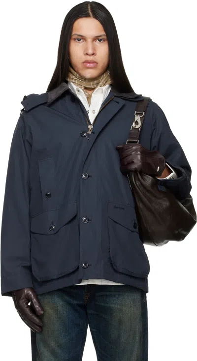 Barbour Navy Ventile Endurance Showerproof Jacket In Blue