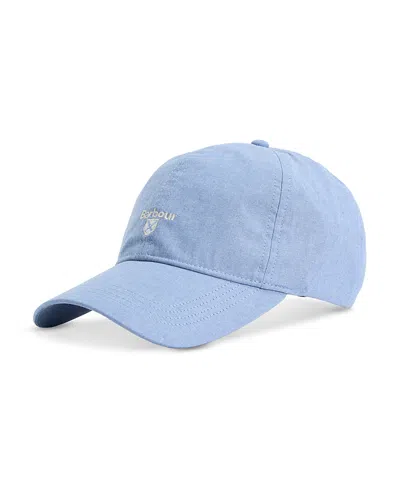 Barbour Nelson Chambray Cap In Blue