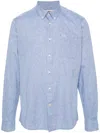 Barbour Nelson Long-sleeve Shirt In Blue