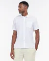 Barbour Nelson Mens Summer Shirt In White