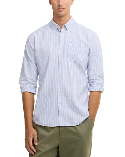Barbour Nelson Stripe Pocket Shirt In Blue