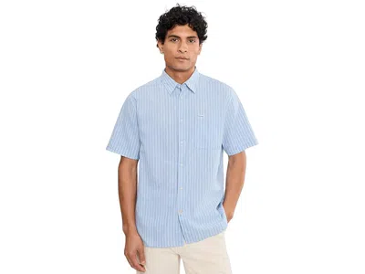 Barbour Nelson Striped Summer Fit Shirt In Blue