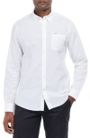 Barbour Men's Nelson Tailored-fit Solid Button-down Shirt In White