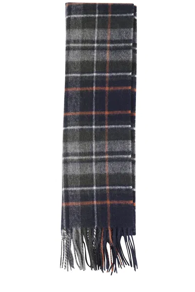 Barbour New Check Scarf In Black
