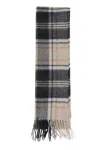 Barbour New Check Scarf In Multi