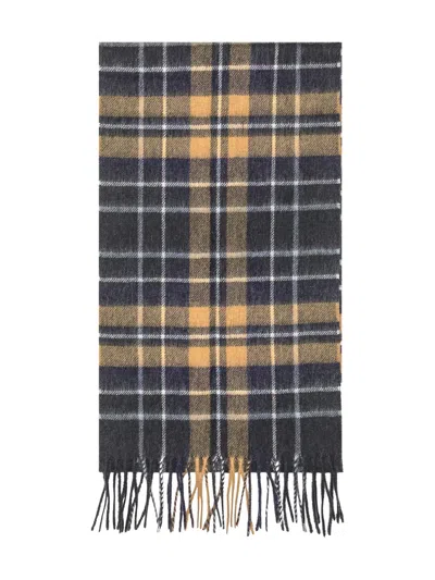 Barbour New Check Tartan Scarf In Multi