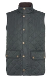 Barbour Lowerdale Quilted Vest In Sage
