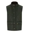 Barbour Sleeveless Cotton Vest In Green
