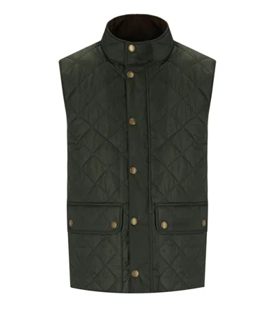 BARBOUR BARBOUR NEW LOWERDALE SAGE GREEN VEST