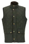 Barbour Sleeveless Cotton Vest In Green