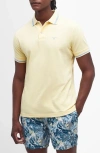 Barbour Man Polo Shirt Yellow Size S Cotton