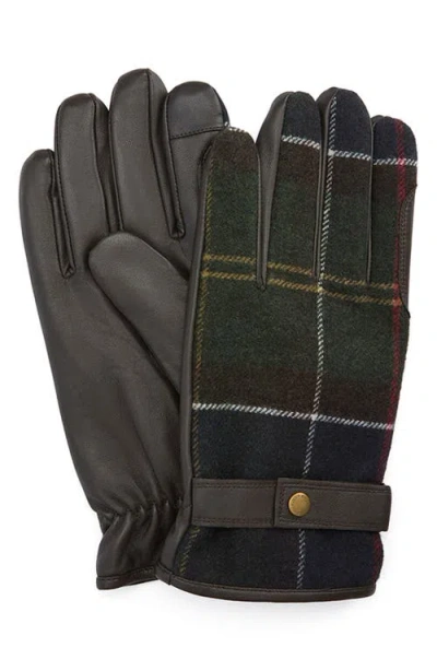 BARBOUR BARBOUR NEWBROUGH TARTAN WATERPROOF GLOVES