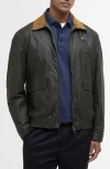 BARBOUR BARBOUR NEWBURY WATER RESISTANT WAXED COTTON JACKET