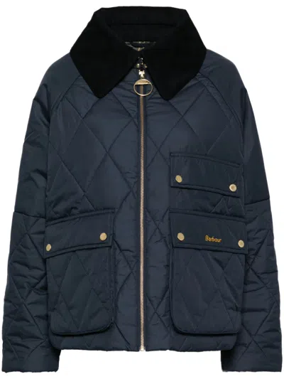Barbour Nilby Quilted Jacket In Blue