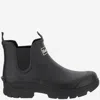 Barbour Womens Clifton Wedge Chelsea Wellington Boots In Black