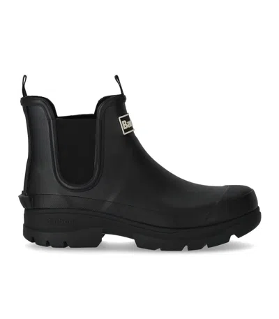 Barbour Nimbus Wellington Black Chelsea Boot In Nero