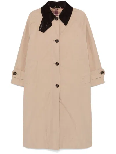 Barbour Noelle Coat In Brown