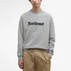 BARBOUR BARBOUR NORTHEAST SWEATSHIRT GRAY BARBOUR X NOAH