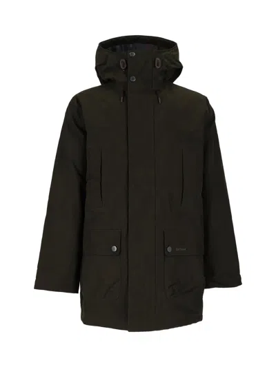 Barbour Northfield Winter Wtrprf Parka In Black