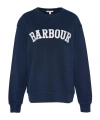 Barbour Otterburn Sweatshirt In Navy/cloud