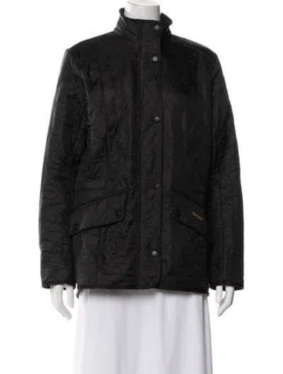 Pre-owned Barbour Nylon Jacket In Black