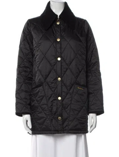 Pre-owned Barbour Nylon Jacket In Black