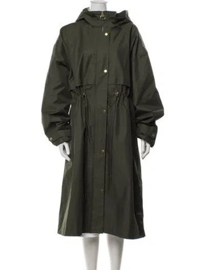 Pre-owned Barbour Nylon Jacket In Green