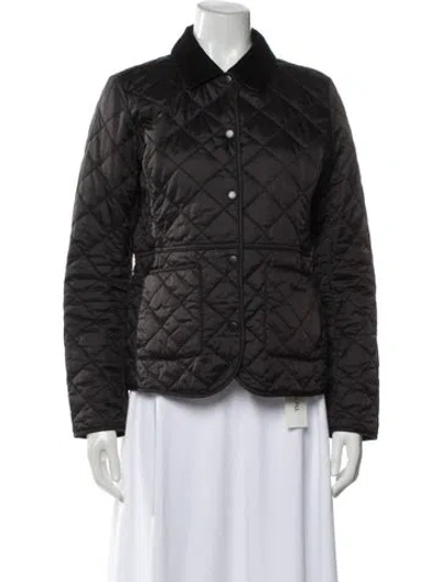 Pre-owned Barbour Nylon Utility Jacket In Gray
