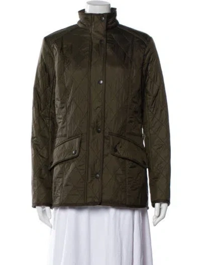 Pre-owned Barbour Nylon Utility Jacket W/ Tags In Green
