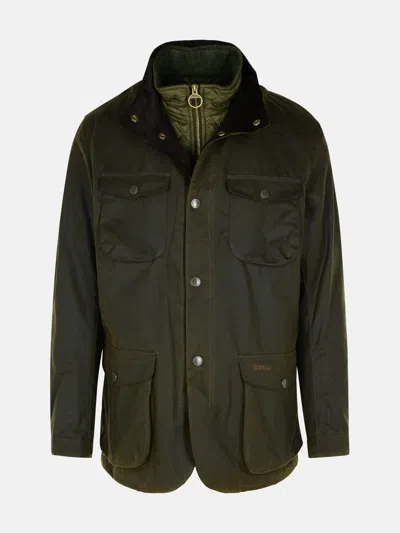 Barbour Ogston Green Cotton Jacket