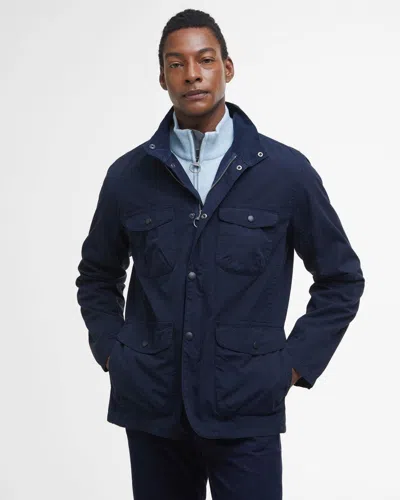 Barbour Ogston Mens Casual Jacket In Blue