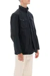 Barbour Blue Cotton Corbridge Jacket With Pockets In Blue