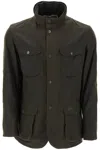 Barbour Ogston Waxed Jacket In Green